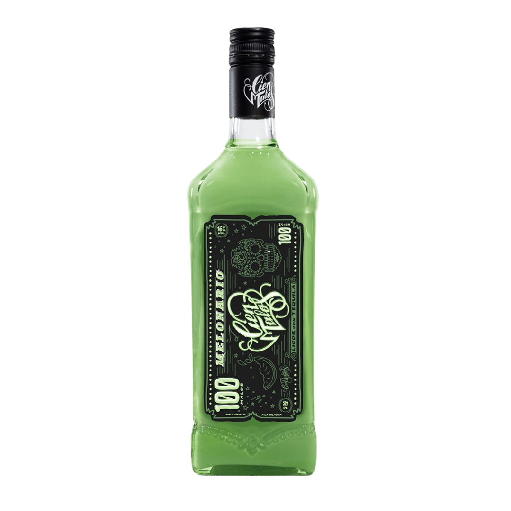 Licor de tequila & melon CIEN MALOS 70cl