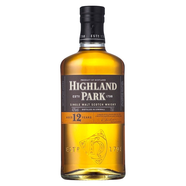 Whisky HIGHLAND PARK 12 Años 40º 70cl