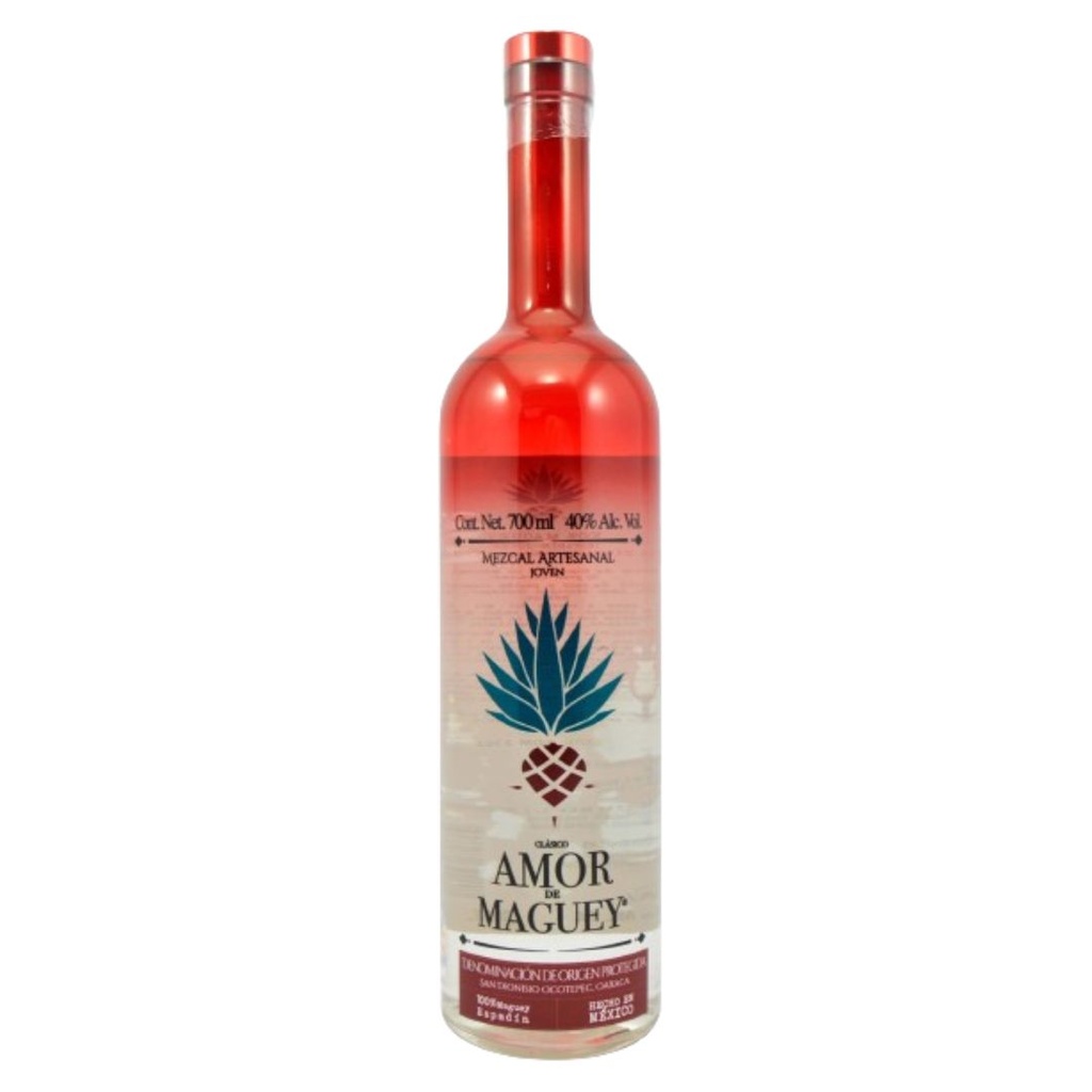 Mezcal AMOR DE MAGUEY Espadín 100% 70cl