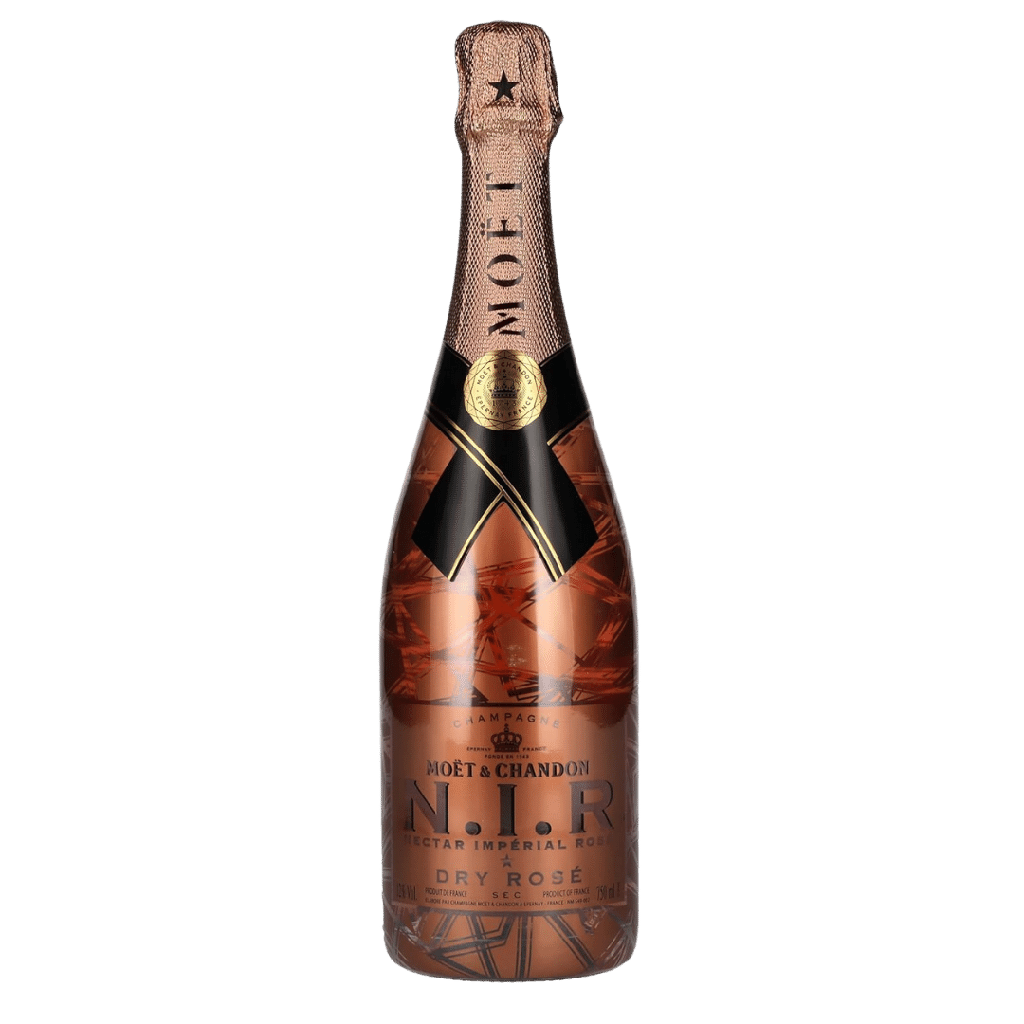 Champagne MOET&CH NECTAR IMPERIAL ROSE NIR Luminoso 75cl