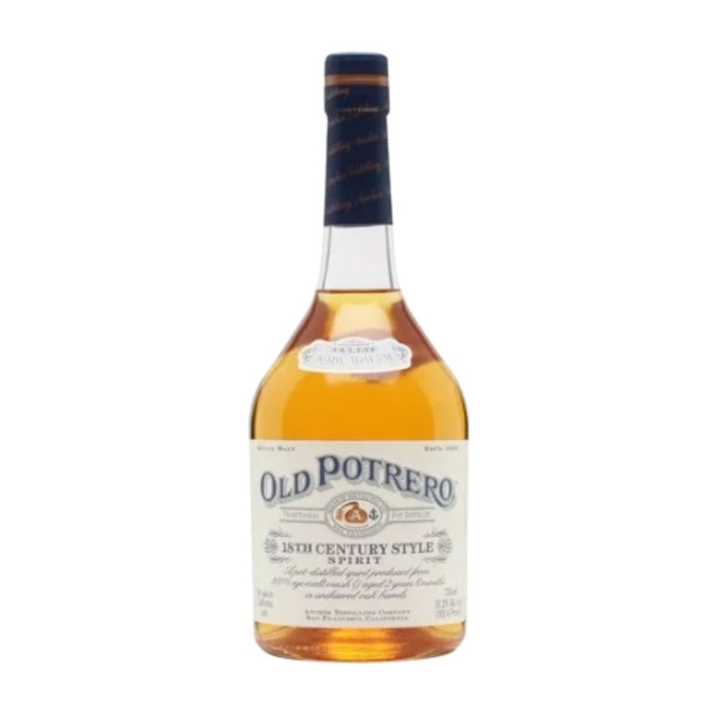 Whiskey OLD POTRERO 18th Century Style Rye 51,20º 70cl