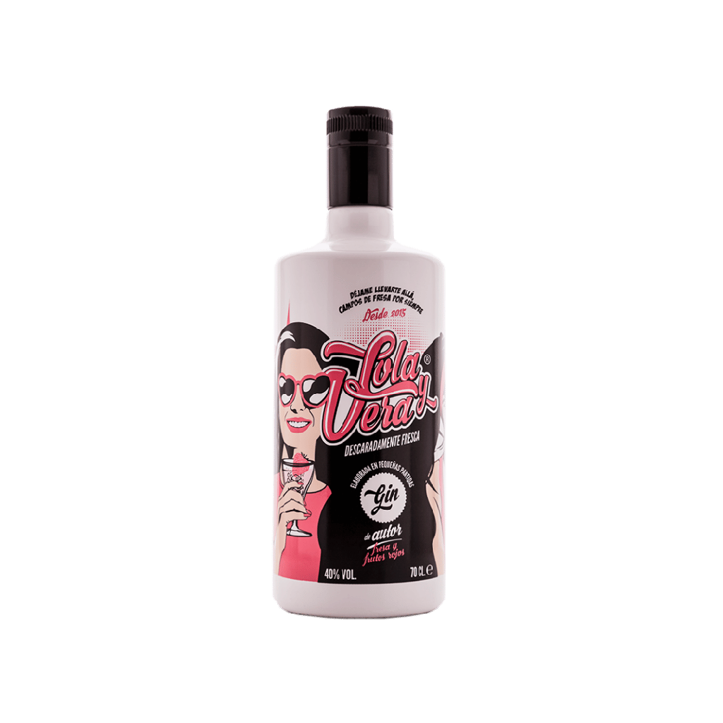 Ginebra LOLA&VERA FRUTOS ROJOS 70cl