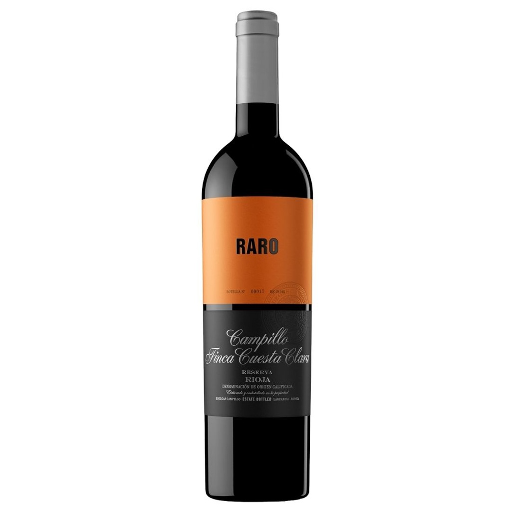 Vino CAMPILLO RARO 2016 FINCA CUESTA CLARA RESERVA TINTO 75cl