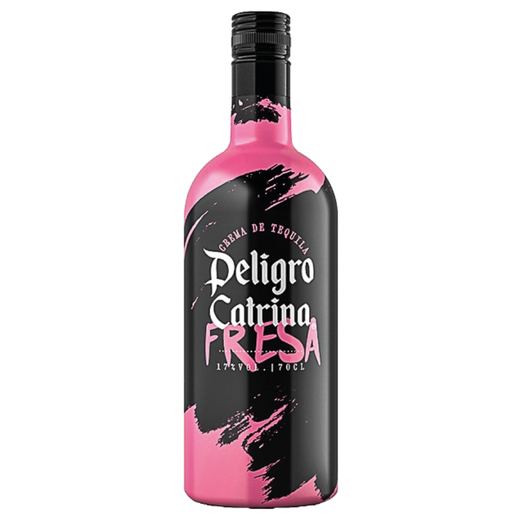 Crema Tequila PELIGRO CATRINA FRESA  70cl