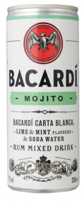 [4788012346] Combinado BACARDI MOJITO LT 25clx12