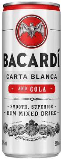 [4714011096] Combinado BACARDI AND COLA LT 25clx24