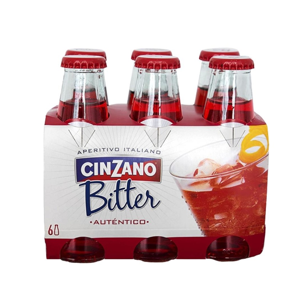 [429936] Vermouth CINZANO BITTER SODA 8x3x20cl 