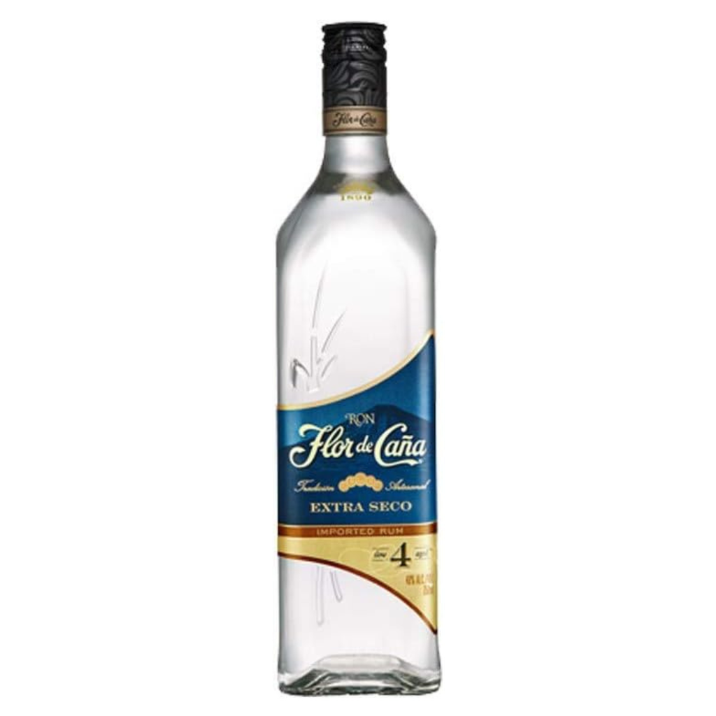 [7431008101001] Ron FLOR DE CAÑA 4 AÑOS EXTRA SECO BLANCO