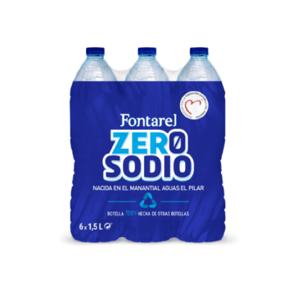 [701743] Agua FONTAREL ZERO SODIO 1,5L x 6