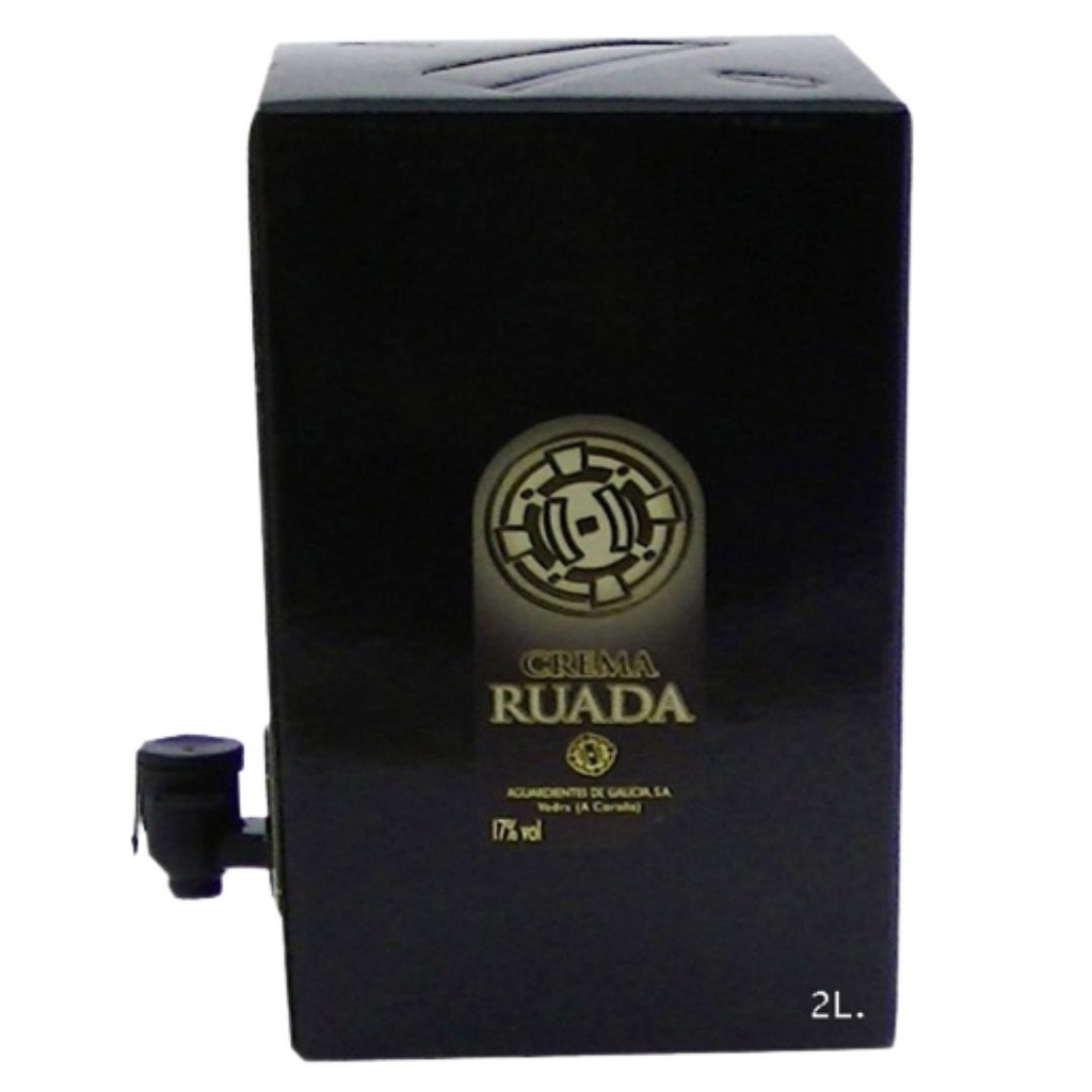 [08CM0] Licor de Orujo Crema RUADA BAG IN BOX 3L