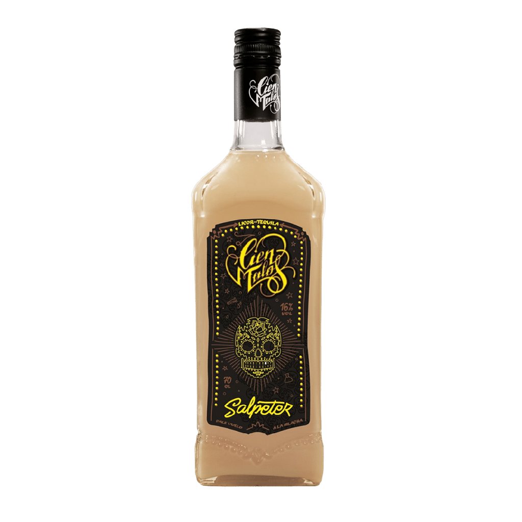 [CM00000005] Licor de tequila & caramelo SALPETER CIEN MALOS 70cl